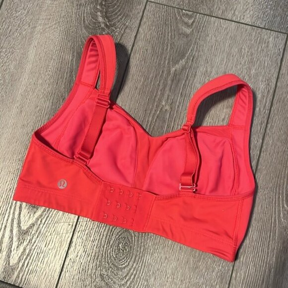 Lululemon Ta Ta Tamer II Electric Coral size 32DD - Picture 4 of 4